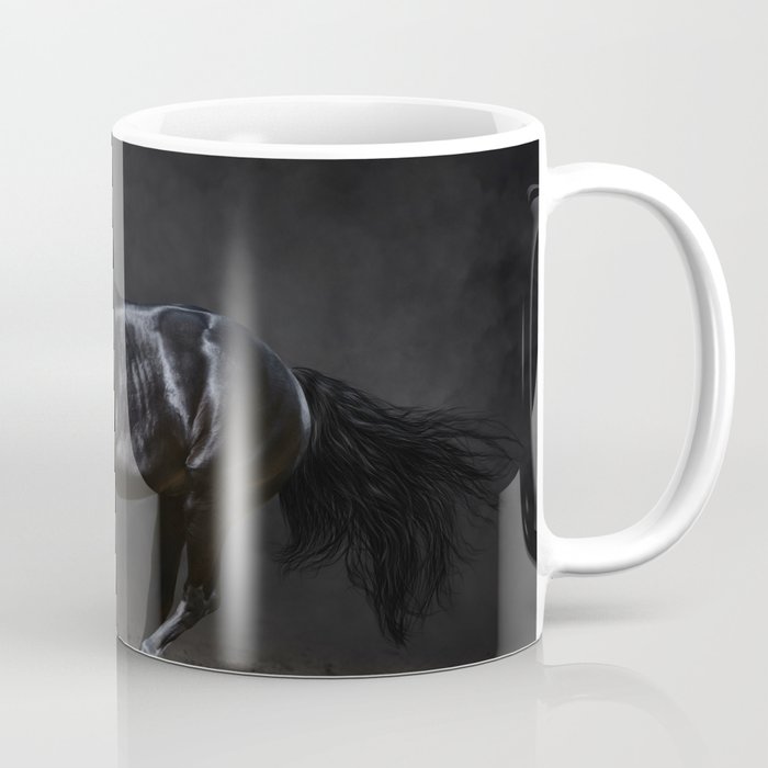 Black Horse Coffee Mug