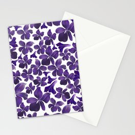 Sweet violets Stationery Card