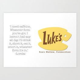 Download Gilmore Girls Art Prints For Any Decor Style Society6