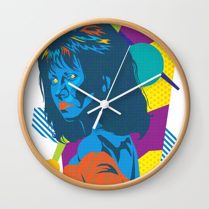 TRUDY :: Memphis Design :: Miami Vice Series Wall Clock