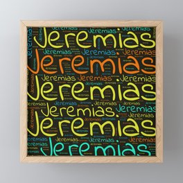 Jeremias Framed Mini Art Print