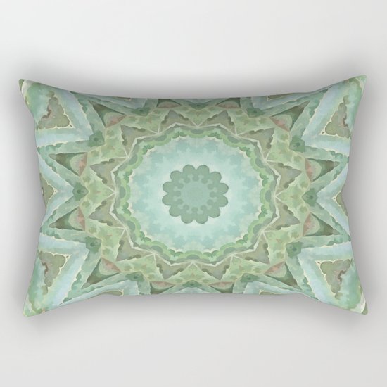 Kaleidoscope of Cacti Rectangular Pillow