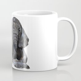 Low Poly Elephant in water Coffee Mug