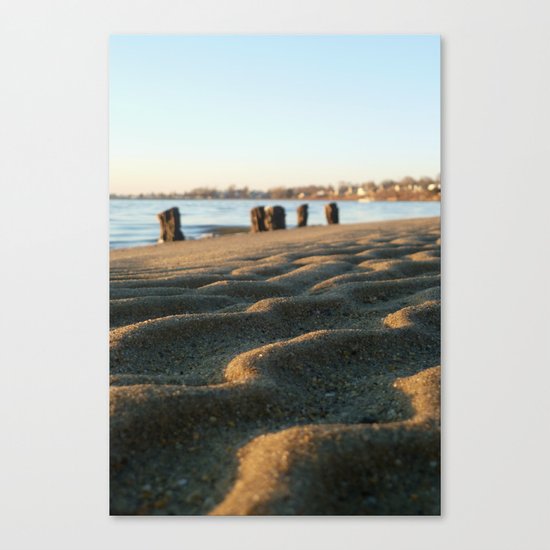 Waves of Sand Canvas Print