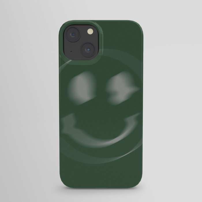 Glitch - Green iPhone Case