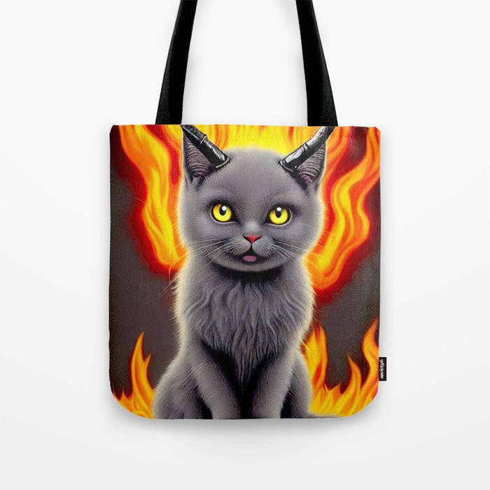 Hell-O-Kitty Tote Bag