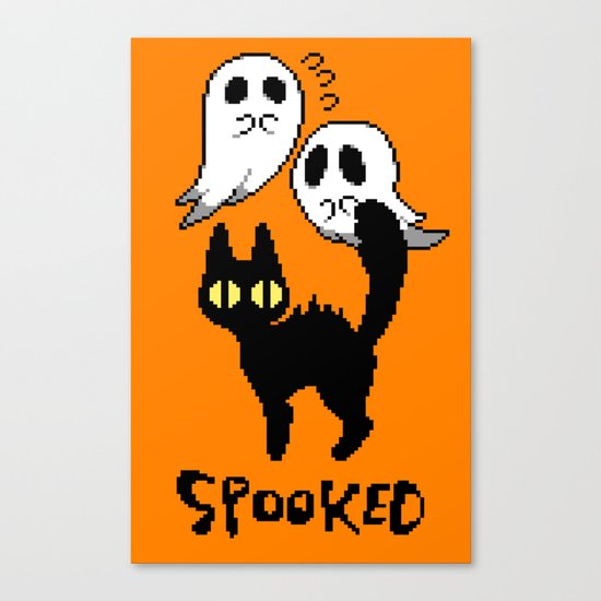 spooked Canvas Print