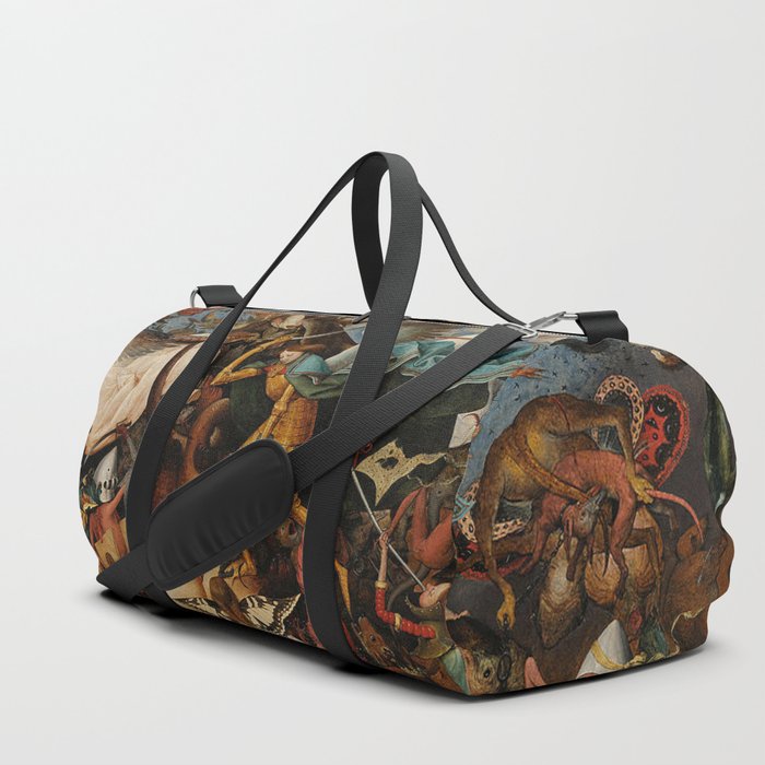 Pieter Bruegel the Elder The Fall of the Rebel Angels Duffle Bag