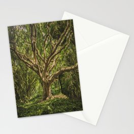 Spirits inside the wood Stationery Card