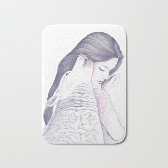 Twin Souls Bath Mat