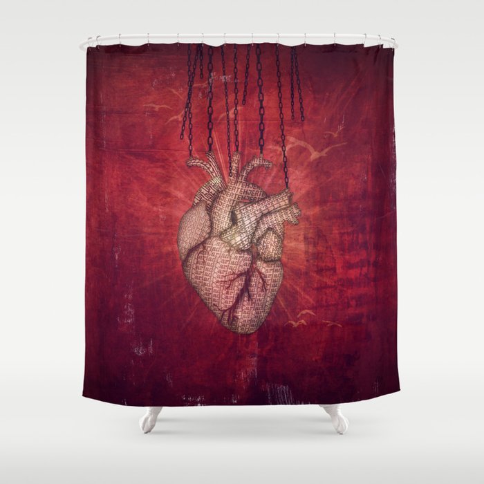 Unchain My Heart Shower Curtain By Sybillesterk Society6 Unchain My Heart Shower Curtain