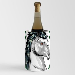 White Horse Head Stallion Wine Chiller