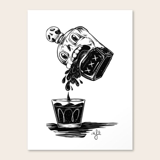 Pour Me Out Canvas Print