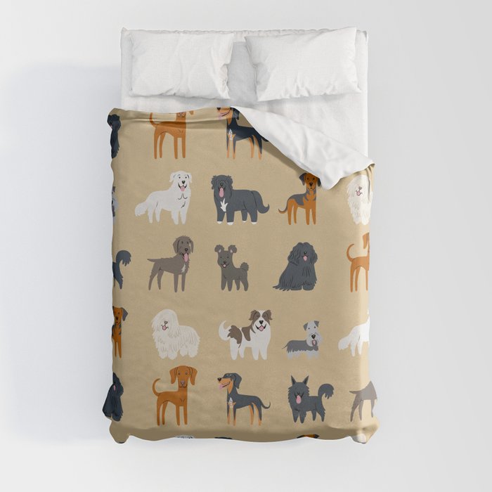 EASTERN EUROPEAN DOGS Duvet Cover