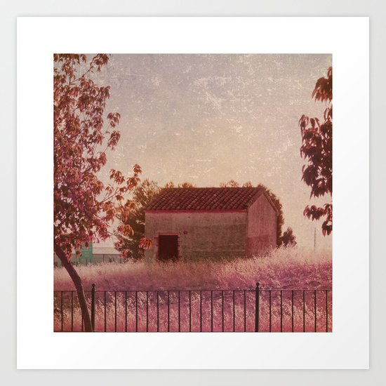 La casita Art Print