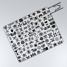 One Piece Jolly Roger Picnic Blanket