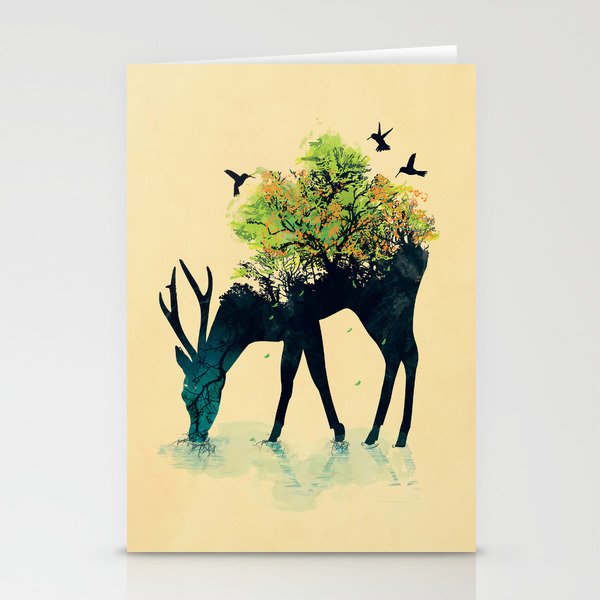 Watering (A Life Into Itself) Stationery Cards