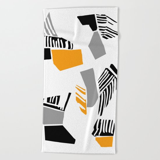 abstract 60 Beach Towel