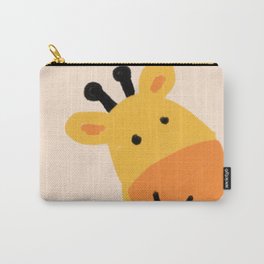 Cute nursery animal series - Giraffe Carry-All Pouch