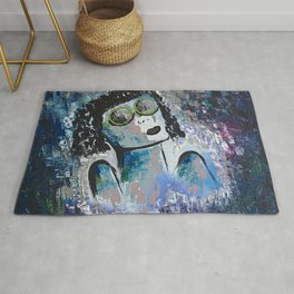 Abstract Woman With Sunglasses Old Hollywood Beautiful Sexy Girl Modern Chic Rug | Abstract, Originalpainting, Modernchic, Sexywoman, Hollywood, Modern, Sunglasses, Modernwoman, Sexy, Acrylic 