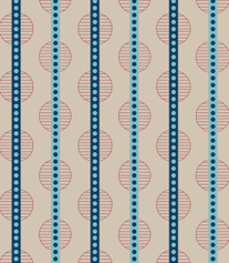 Dots & Stripes in Seaside Colors