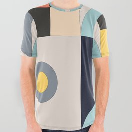 Geometric Shapes 11 All Over Graphic Tee