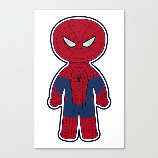 Chibi Spider-man Canvas Print