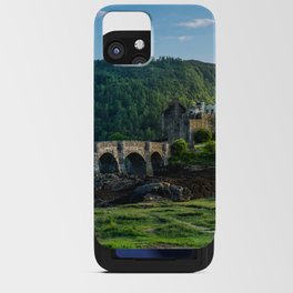Great Britain Photography - Castle Among The Green Majestic Landscape  iPhone Card Case