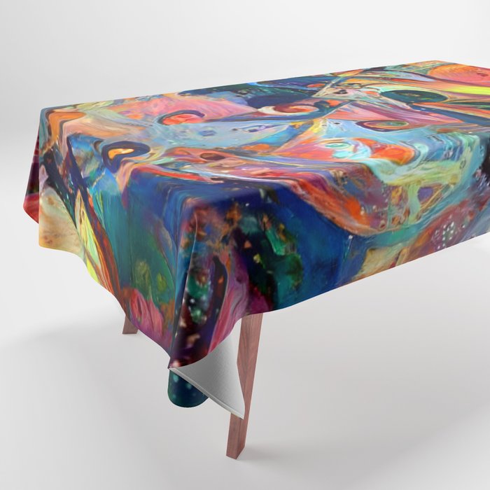Liquid Pop Art Tablecloth
