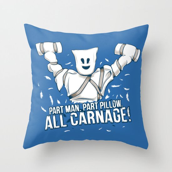 All Carnage! Throw Pillow