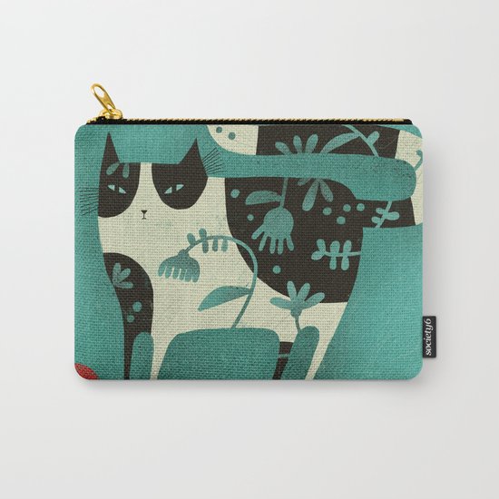 RED YARN Carry-All Pouch