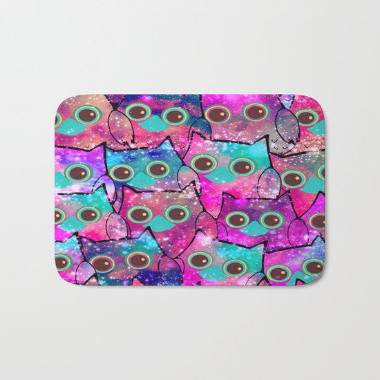 gorgeous owl-316 Bath Mat