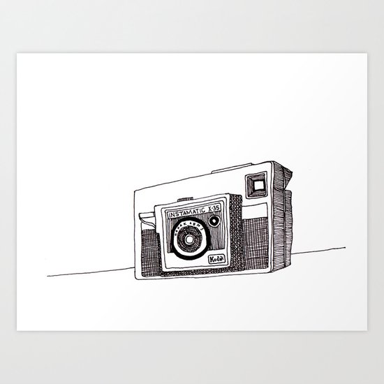 Instamatic X35 Art Print