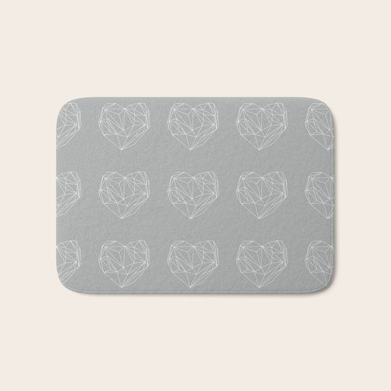 Heart Graphic 6 Bath Mat