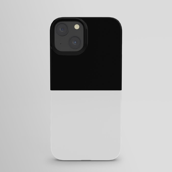 Black And White iPhone Case