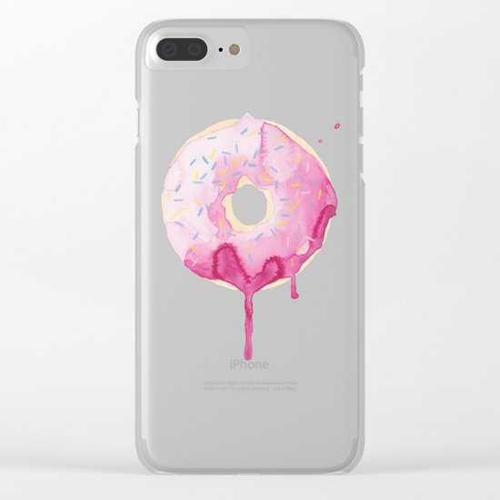 Glazed Clear iPhone Case