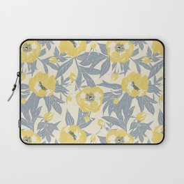 yellow peonies Laptop Sleeve