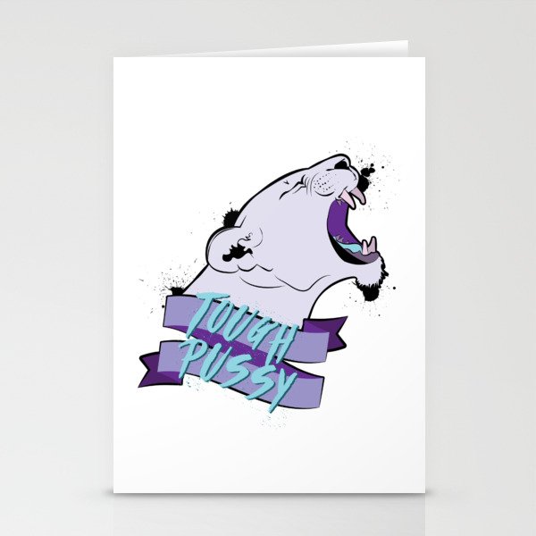 Tough Pussy Stationery Cards