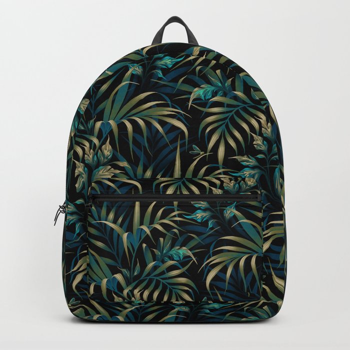 Palm Garden - Green Backpack