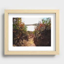 Nature's stairway to heaven Recessed Framed Print