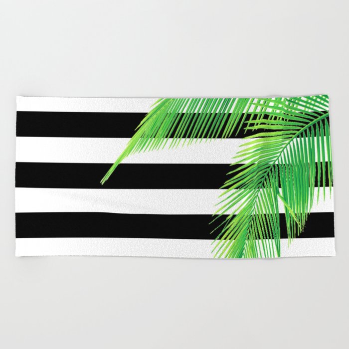 Simply Tropical Stripes Beach Towel