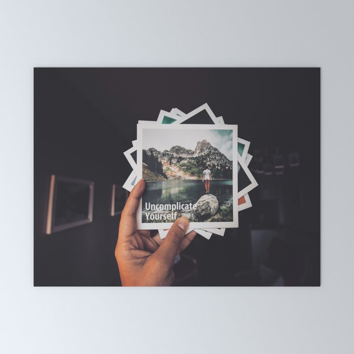 Motivational Quote Photos Mini Art Print By Quotesyes Society6