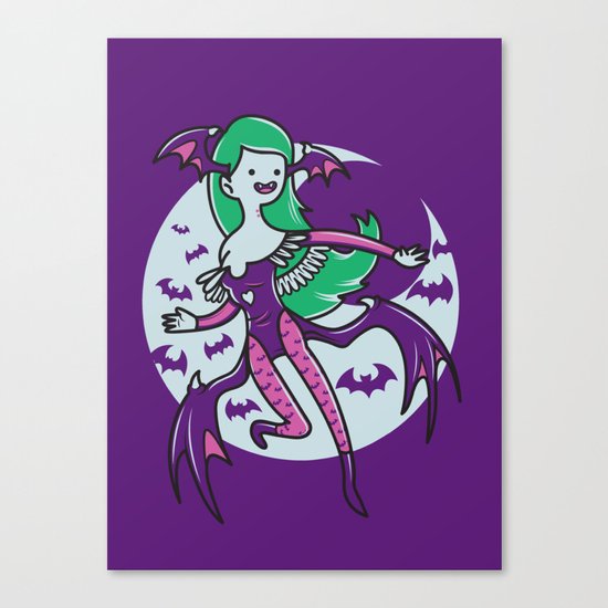 The Vampire Queen Canvas Print