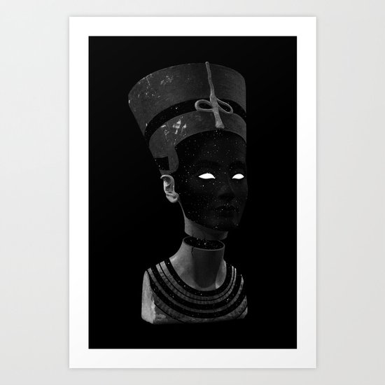 Nefertiti AD Art Print
