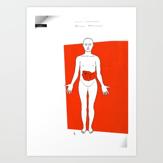 autopsy... Art Print