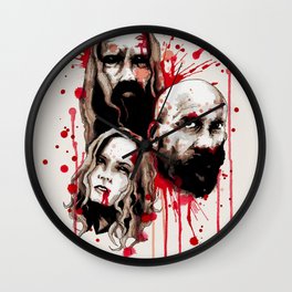 Cleansing of the Wicked Wall Clock