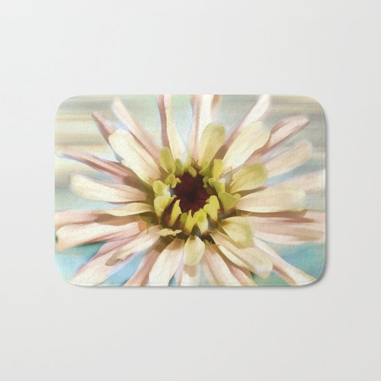 Pastel Zinnia Bath Mat