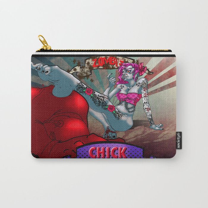 Zombie Chick Carry-All Pouch