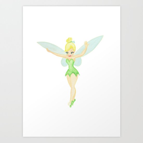 Disney's Tinkerbell Art Print