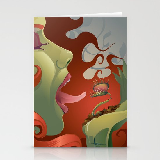 IVY's KISS Stationery Cards